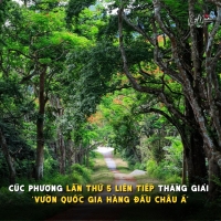 Cúc Phương 5 lần liên tiếp được bình chọn là 'Vườn quốc gia hàng đầu châu Á'