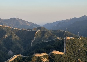 Hoàng hôn trên Vạn Lý Trường Thành