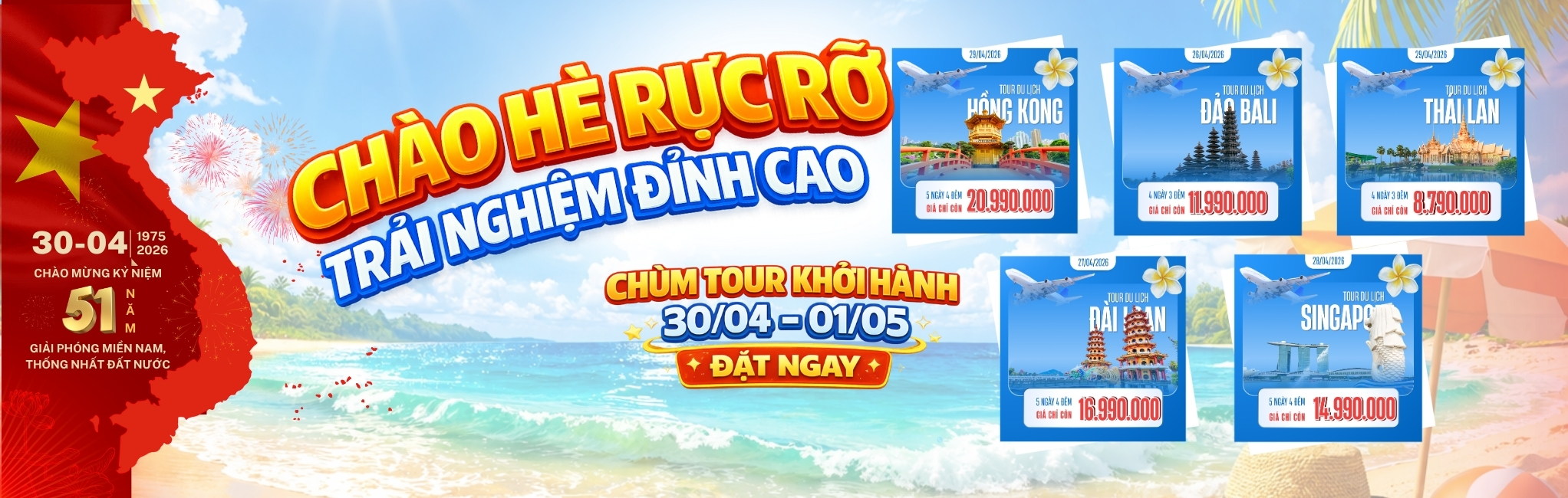 tour lễ 30 tháng 04